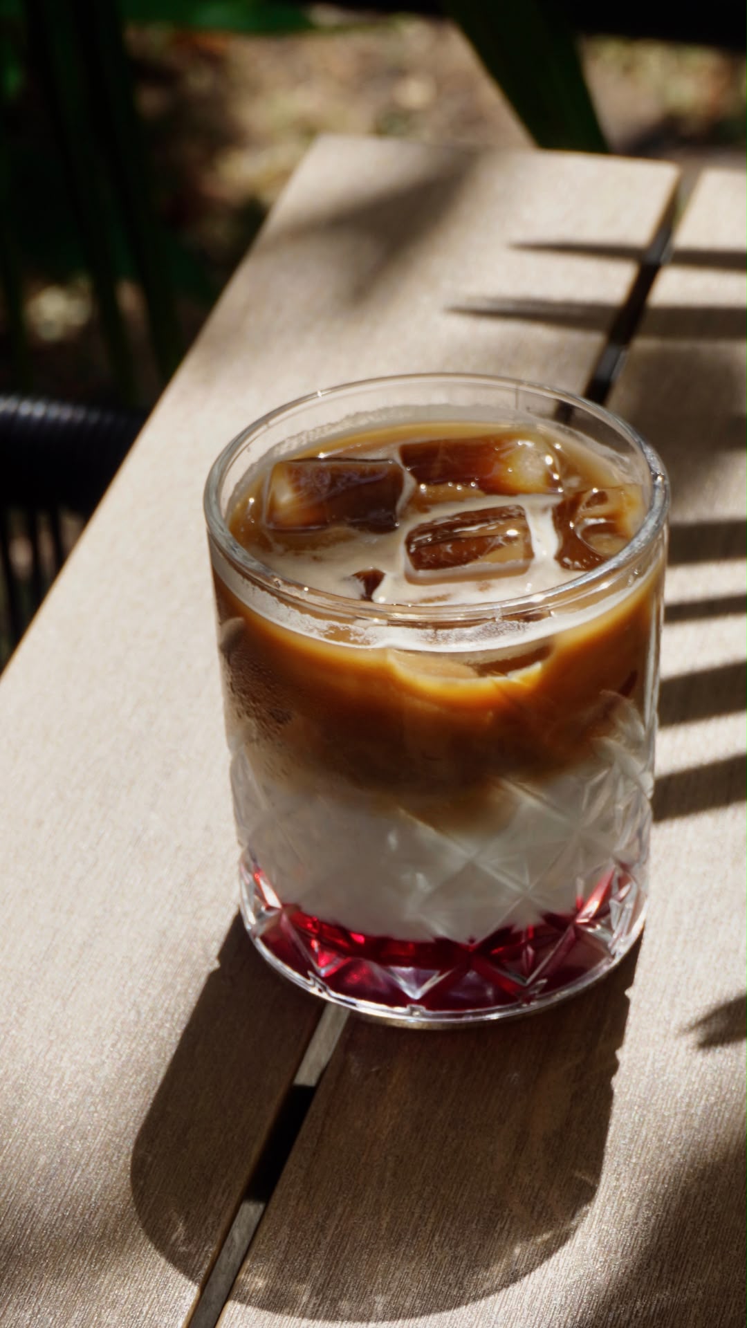 Iced Raspberry Latte
